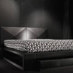 Minimalist Elegance: Piramide Bed by Versace Home