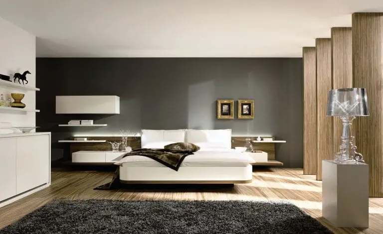 modern bedroom interior