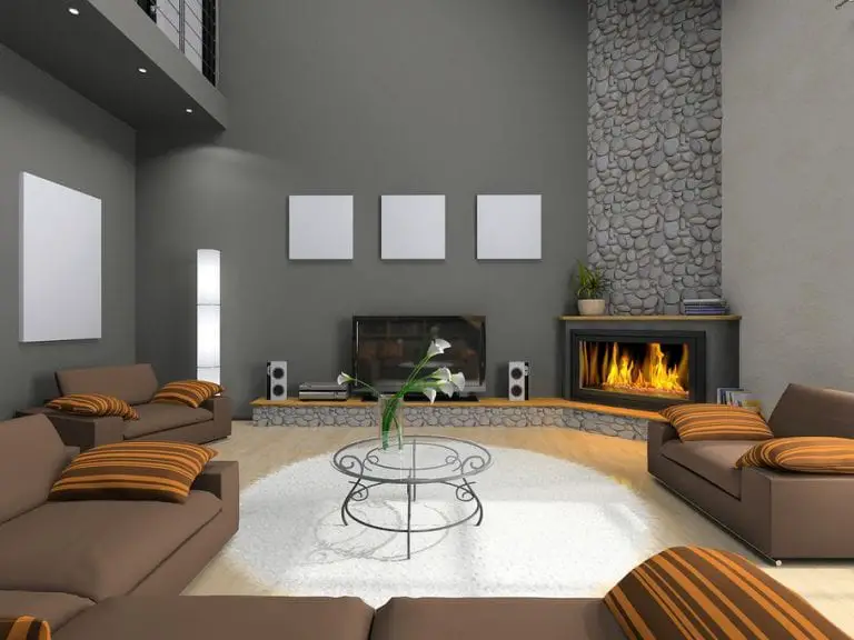 modern family room decor