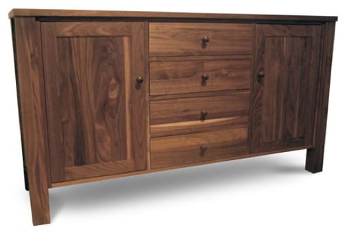 walnut sideboard