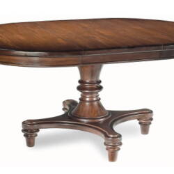 montego expanding round dining table from pottery barn