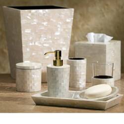 Mother of Pearl Designer Bathroom Vanity Set