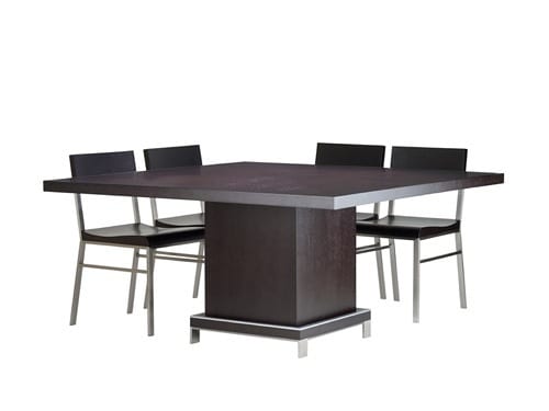 modern square dining table