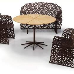 outdoor tables and chairs topiary collection richard schultz