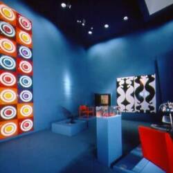 Panton Ring Lamp Wall at Vitra Design Museum