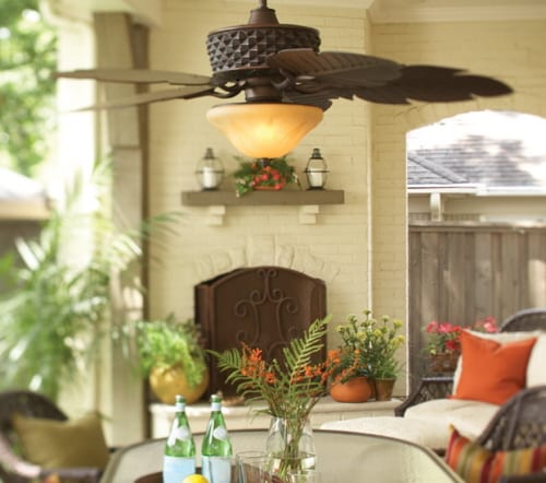 One More Patio Ceiling Fan Idea