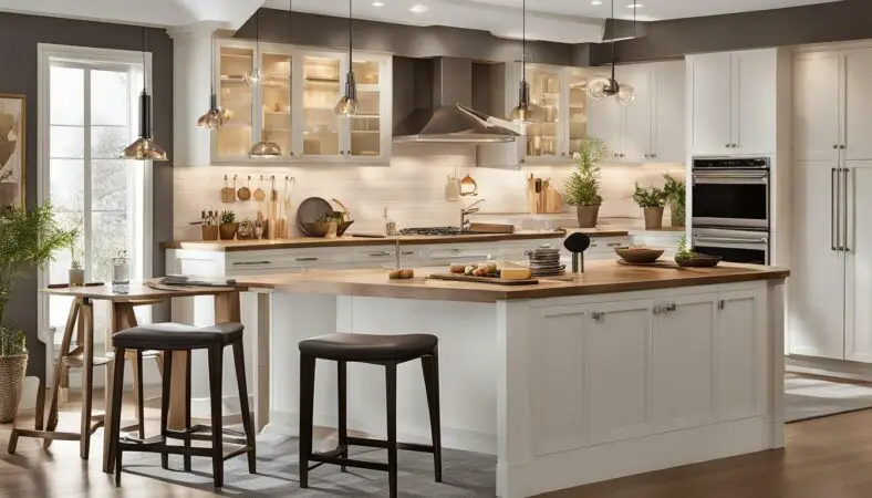 plan in kitchen lighting