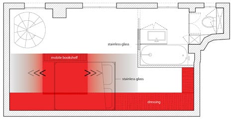 Red Nest Modular Design Makes The Most of Tiny Apartments