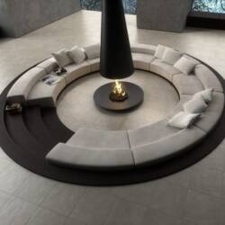 Retro Cool: Conversation Pit Tiles by Novoceram