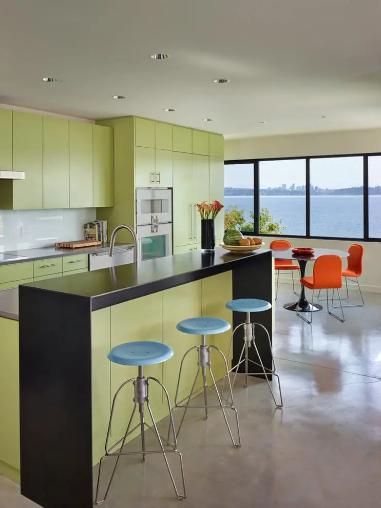 retro modern counter stools