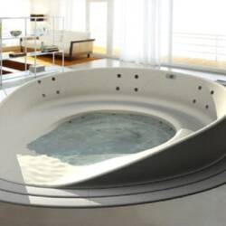 sunken tub