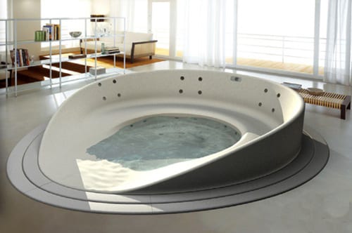 sunken tub