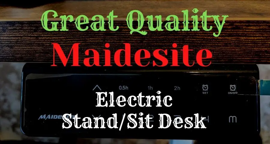 Sit Stand Electric Desk: Maidesite S2 Pro Plus