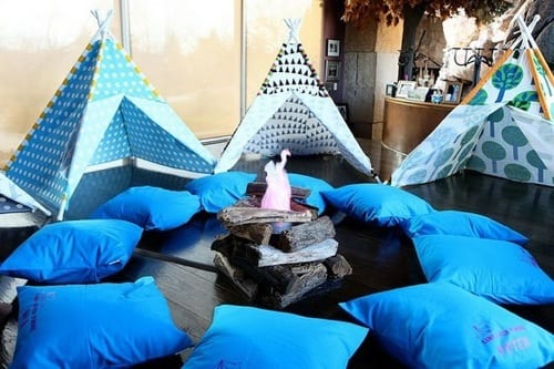 slumber party tents