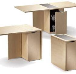 small space folding tables skovby