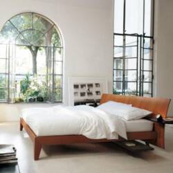 Solid Wood Modern Bed