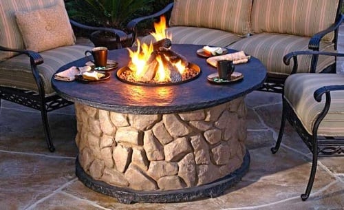 stone fire pit