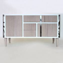 Stylish Dining Partner: Sibu Steel Sideboard by E1 + E4