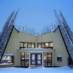 Swedish Restaurant Tusen Resembles A Futuristic Fort