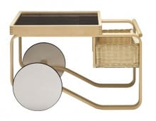 Tea Trolley 900 by Alvar Aalto