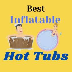 Inflatable hot tubs