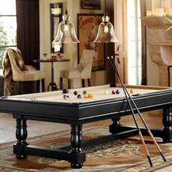 The Enchanting Turned-Leg Pool Table by Pottery Barn