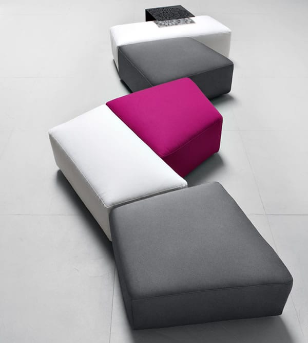 The Insieme Poufs by Pianca