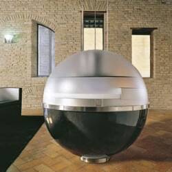 The Sheer Kitchen Makes Entraps a Full Kitchen in a Sphere