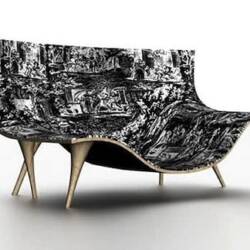 The Wild Etiquette Lounge Chair by Dima Loginoff