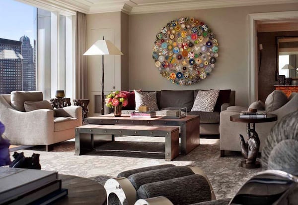 wall art accent wall living room