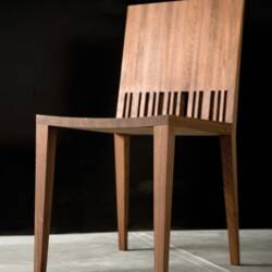 Wooden Barcode Chair