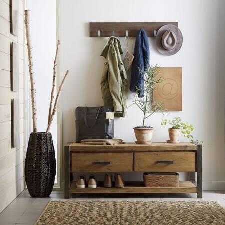 entryway show storage ideas